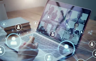 Sessão networking online