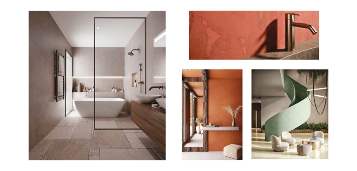 Microcement and other natural coatings