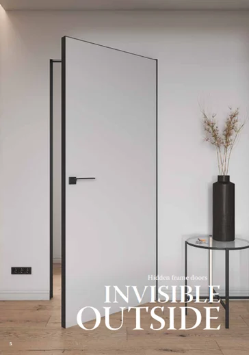 Terminus Portas interiores batentes e ocultas